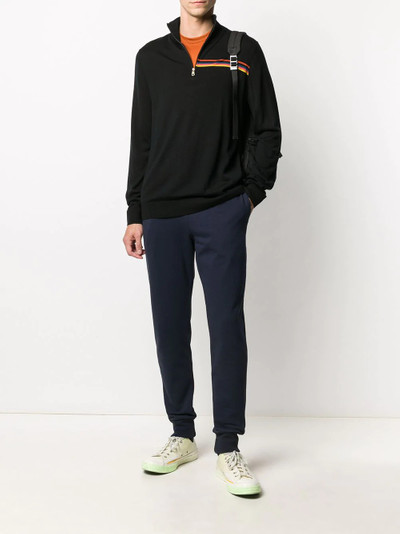 Paul Smith quarter-zip merino jumper outlook