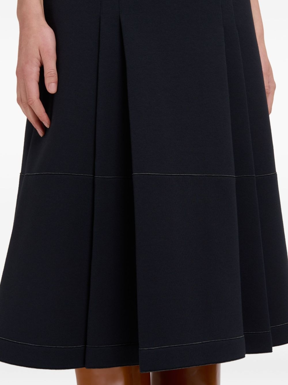 pleated midi skirt - 5