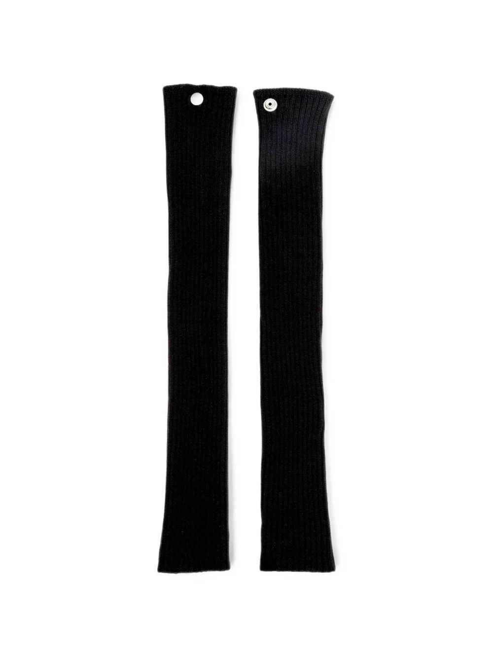 rib-knit arm warmers - 1