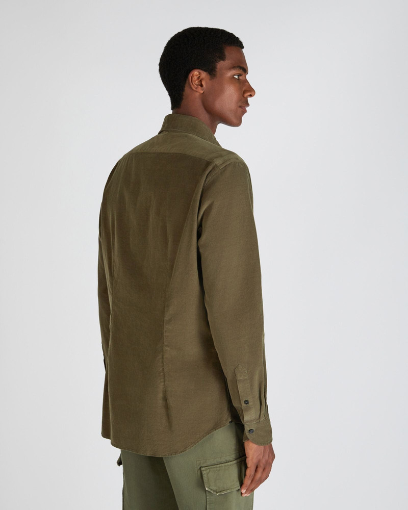 Regular fit corduroy shirt 3