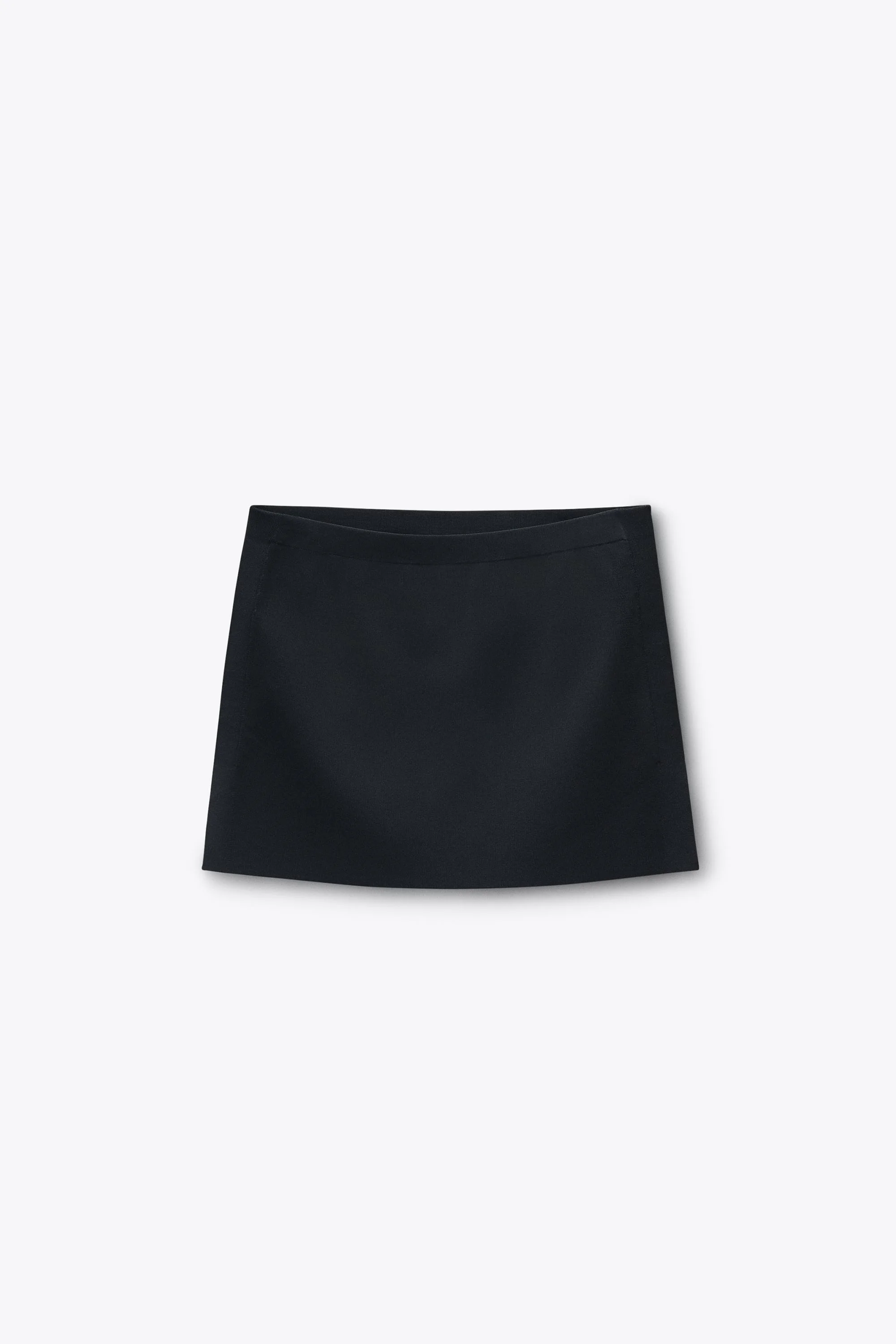 Knit Logo Mini Skirt - 1