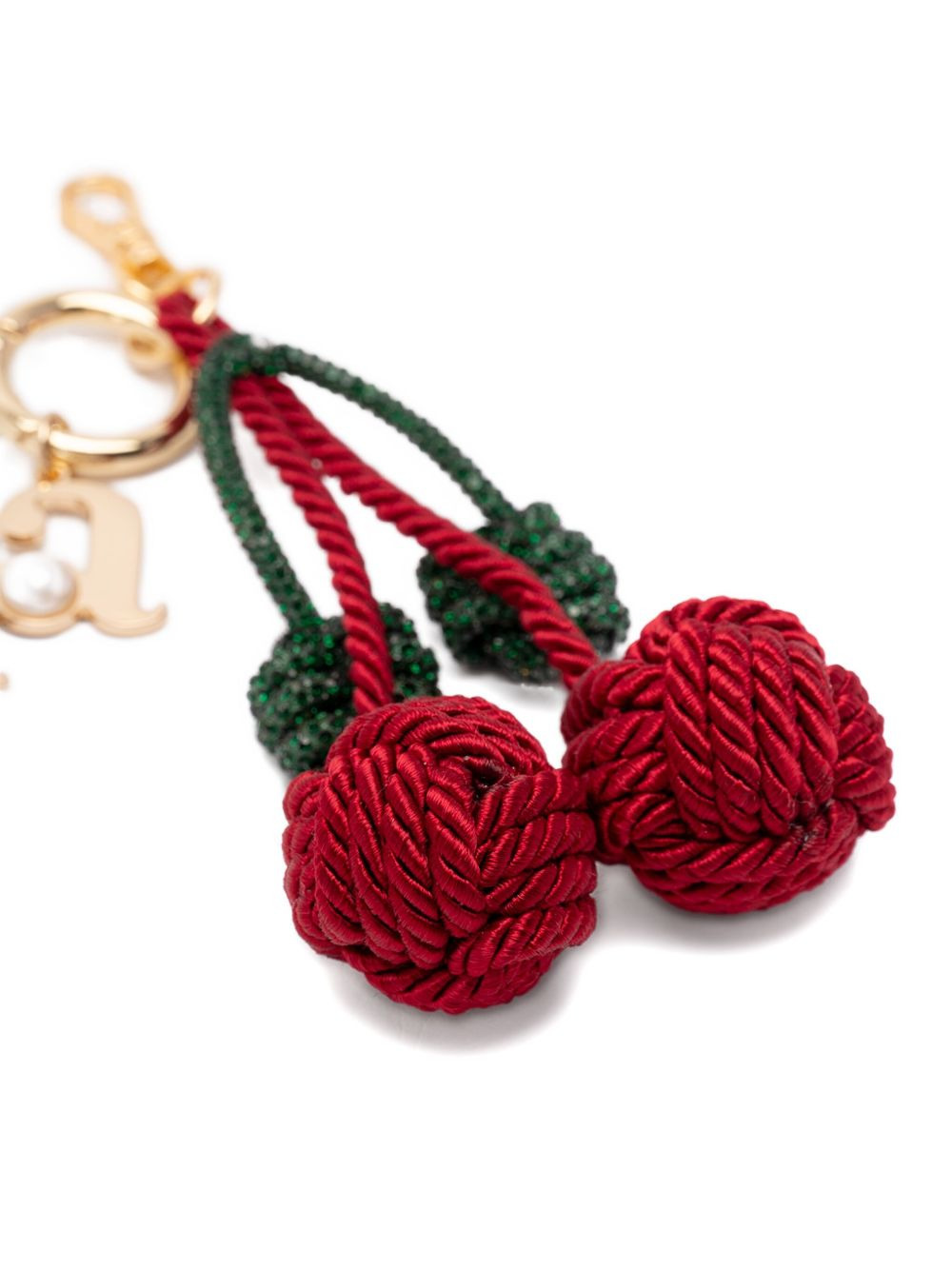 cherry-motif keyring - 2