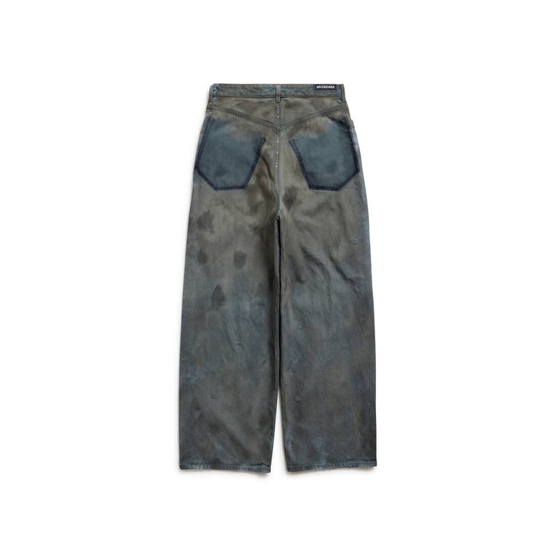 BALENCIAGA Bootcut Pants in Blue outlook