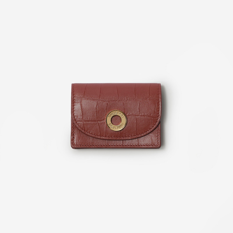 Small Leather Folding Wallet 1