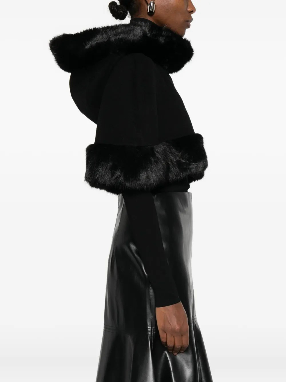 Marta wool cape - 4