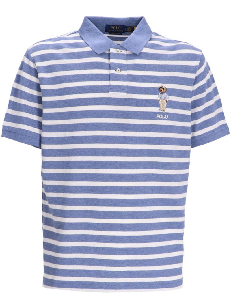 Polo Bear striped polo shirt 1