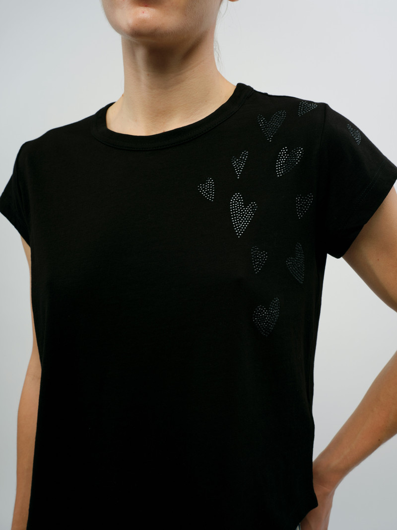 Woop Rain Heart T-Shirt 1