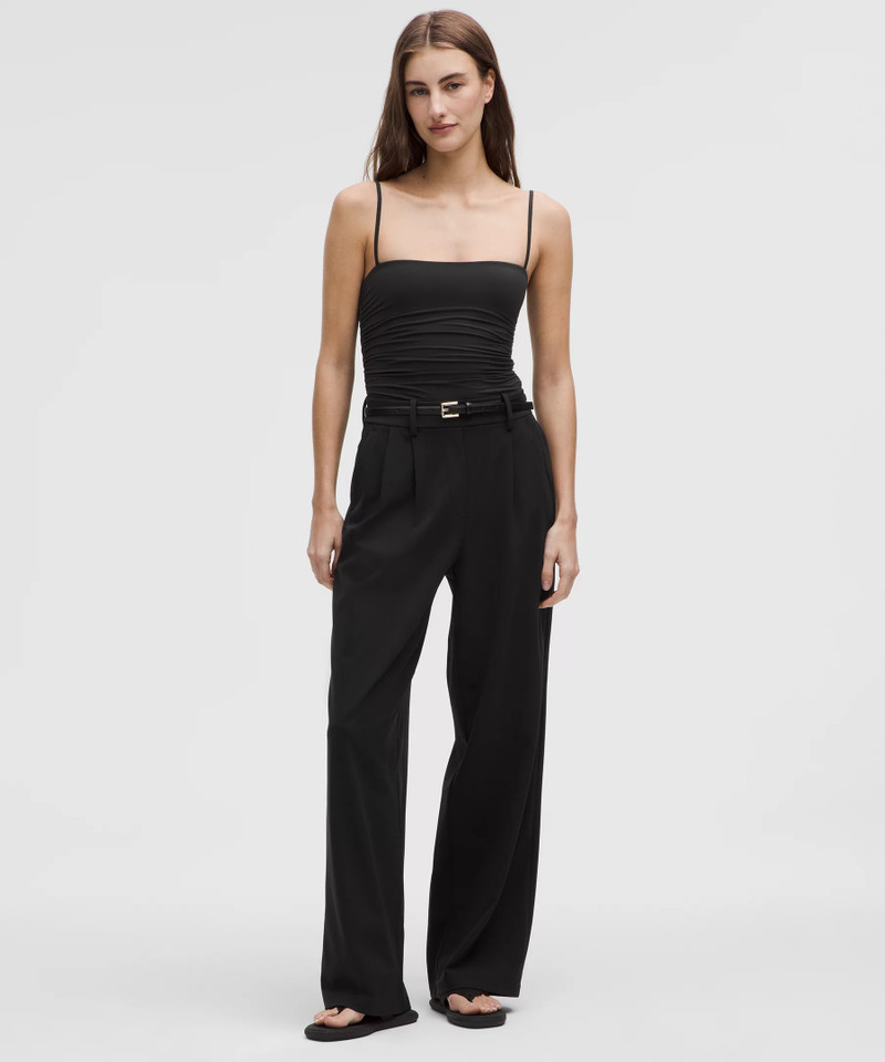 lululemon Wundermost Ultra-Soft Nulu Ruched Cami Bodysuit outlook