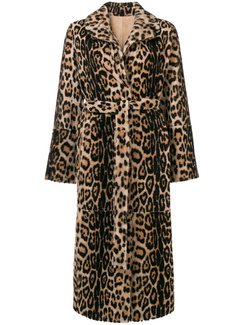 leopard print fur coat 1