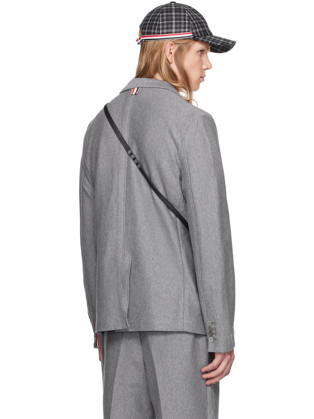 Gray Sack Blazer - 3