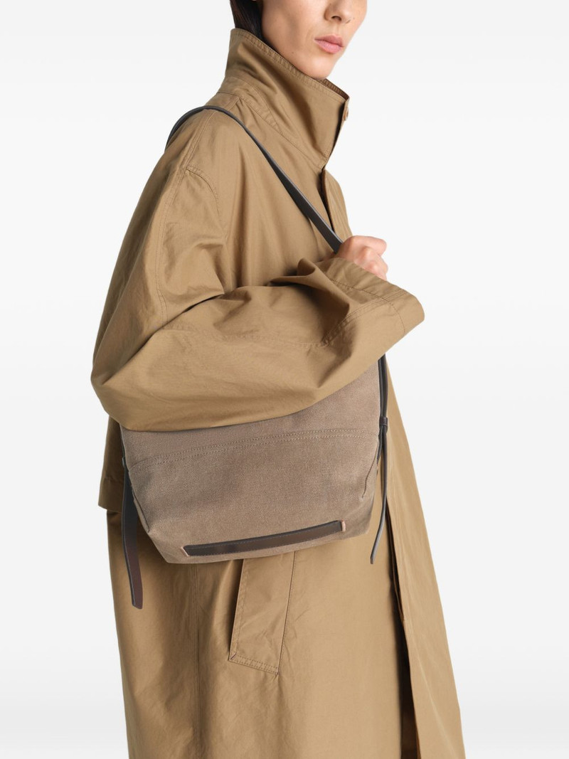 Lemaire small belted tote bag outlook