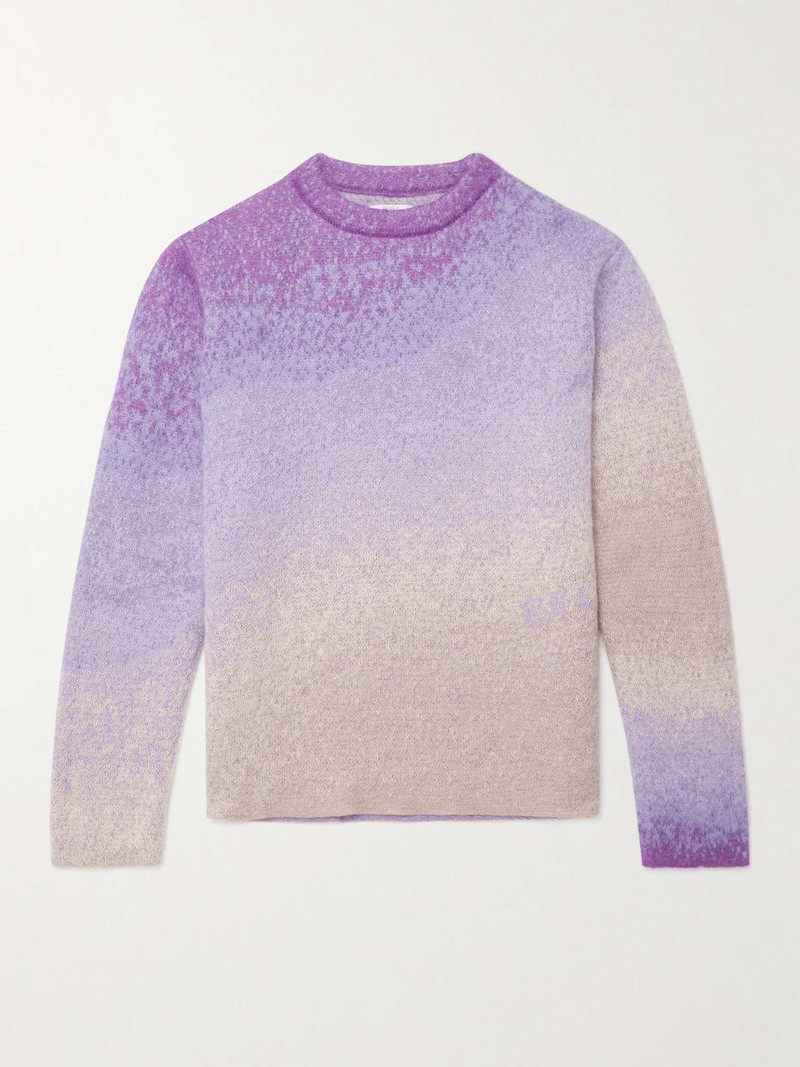 Dégradé Mohair-Blend Sweater 1