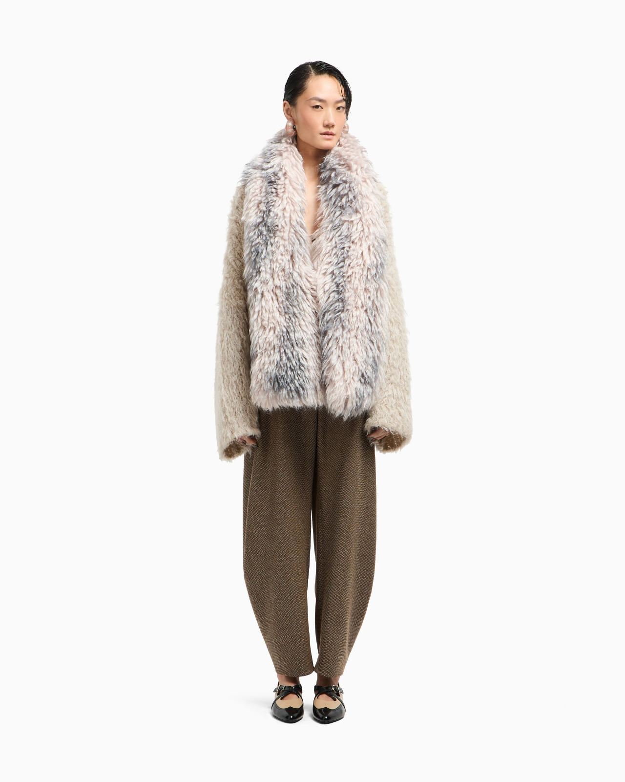 LOOP-STITCH MOHAIR WOOL CARDIGAN - 4