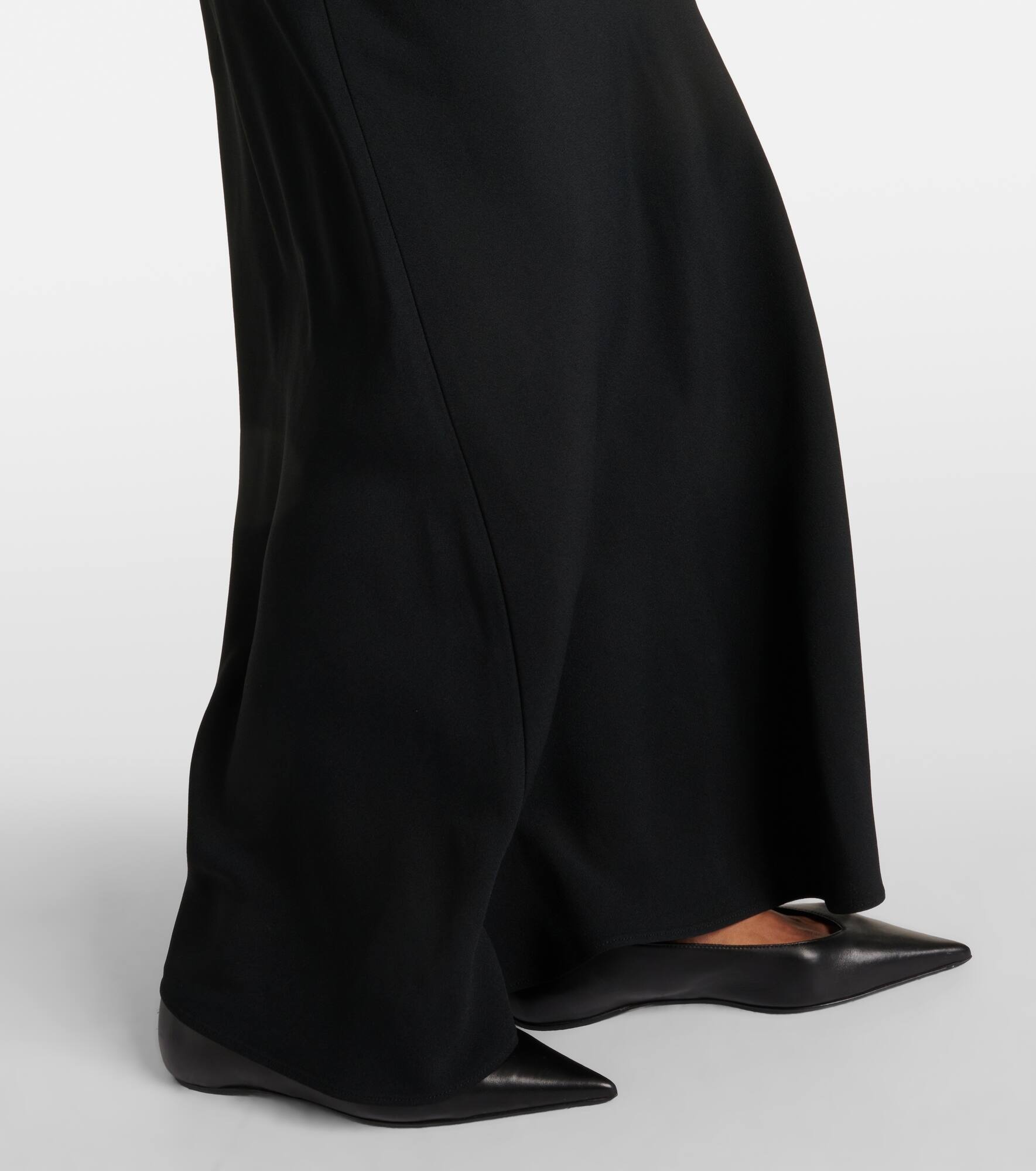 Crêpe maxi skirt - 5