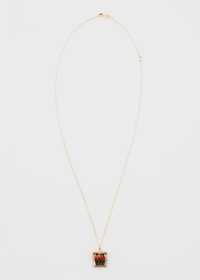 Paul Smith Gold Vintage 'Dancing Girls' Necklace outlook