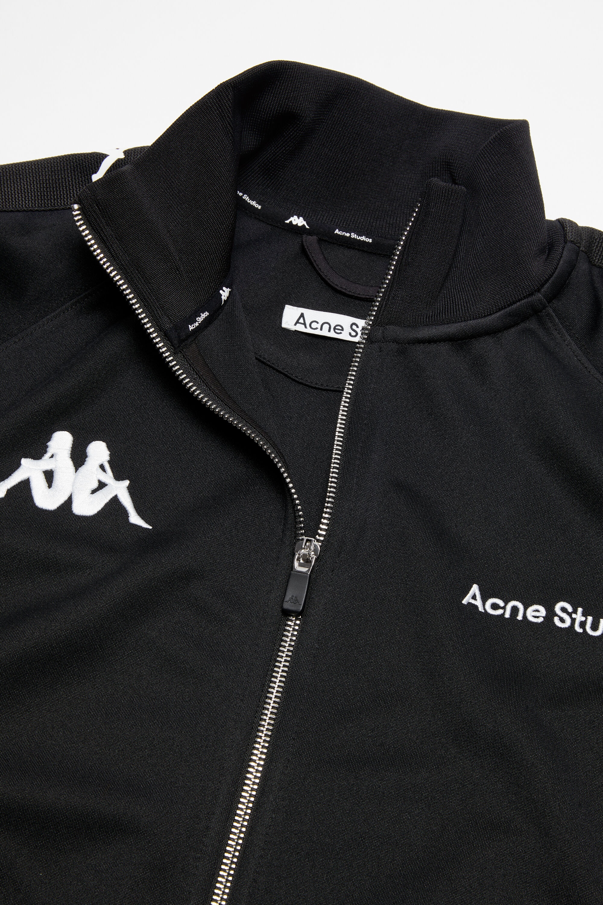 Zipper sweater - Acne Studios x Kappa - Black - 4