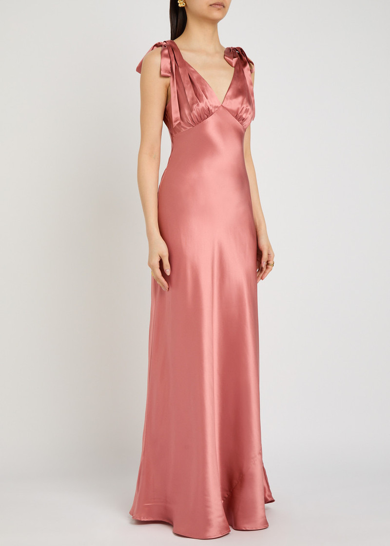 Reformation Reformation Pernille Silk Dress outlook