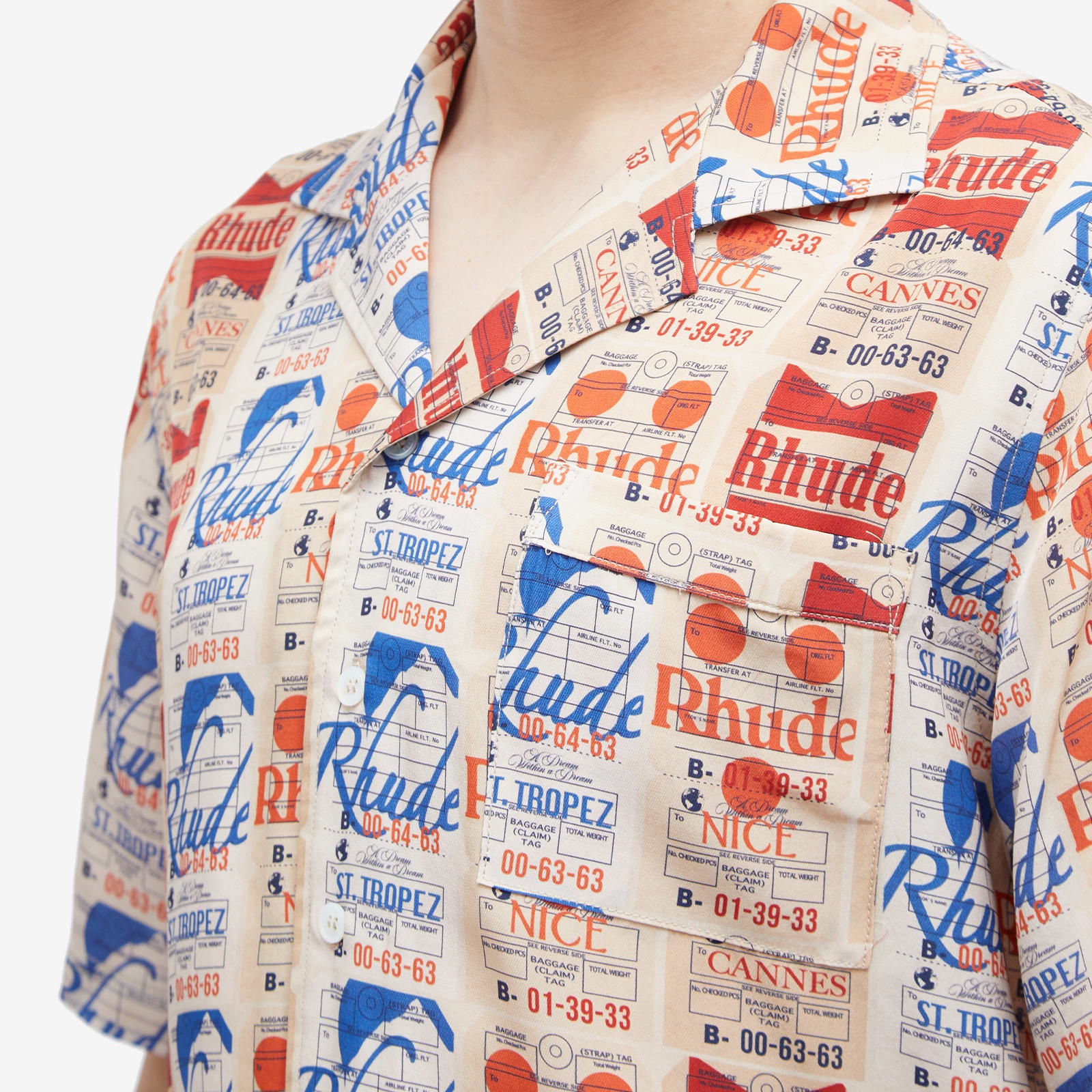 Rhude Voyage Silk Vacation Shirt - 5