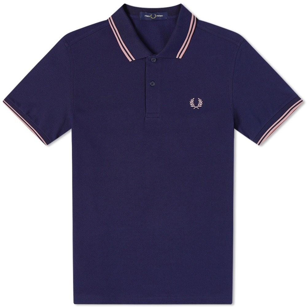 Fred Perry Slim Fit Twin Tipped Polo - 1