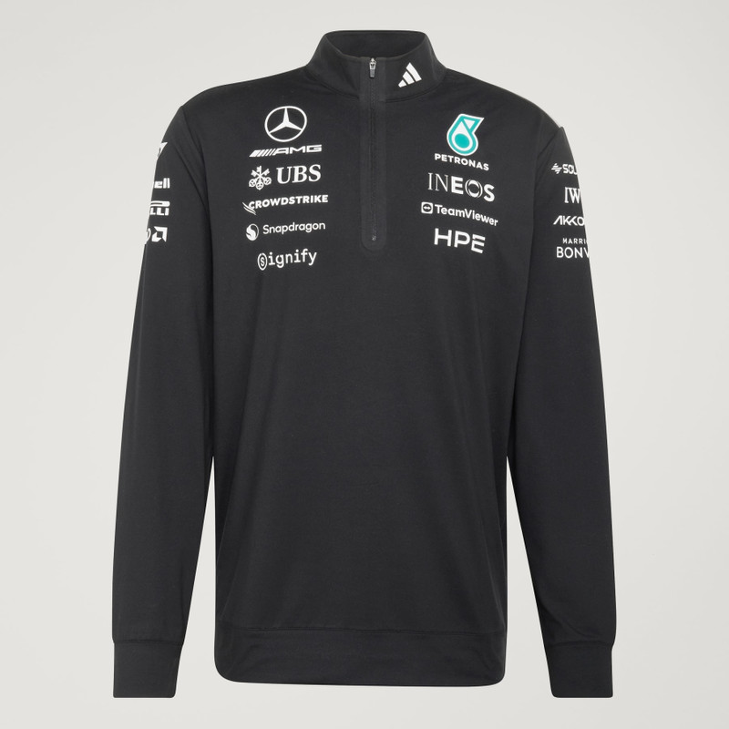 MERCEDES - AMG PETRONAS FORMULA 1 TEAM ENGINEERS QUARTER ZIP Sweatshirt 4
