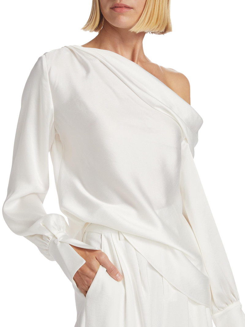 Women's Alice Off-The-Shoulder Top - White 6