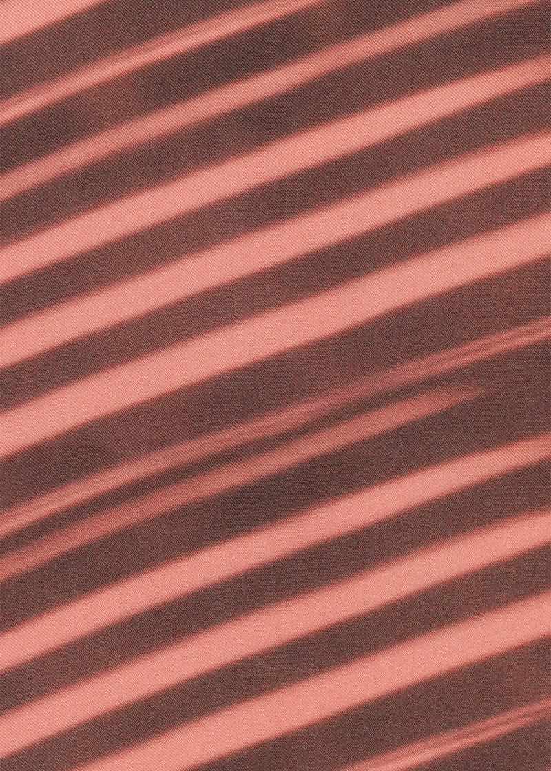 Diagonal Stripe Silk Pocket Square 3