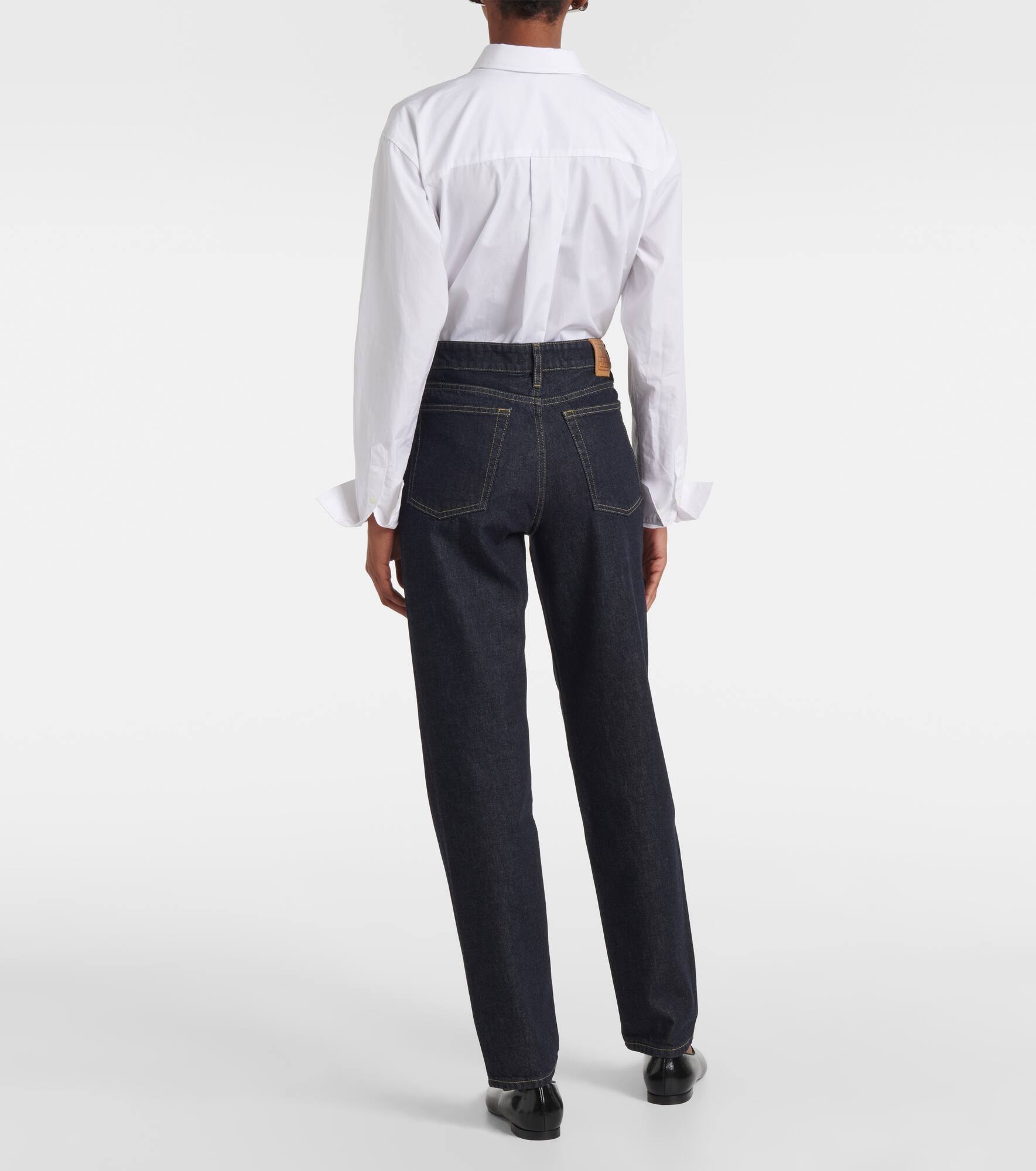 Low-rise straight jeans - 3