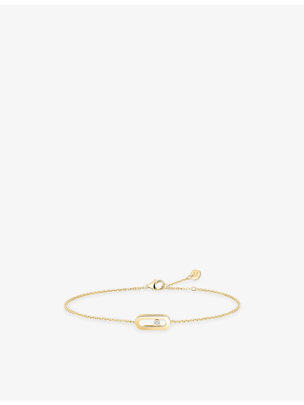 Messika Cares 18ct Gold And 0.01ct Diamond Bracelet - 1