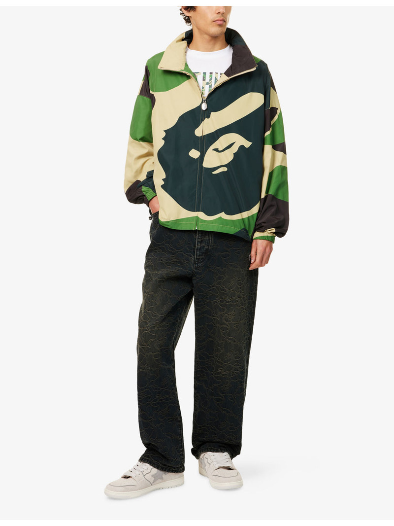 A BATHING APE® ABC Camo Windbreaker Nylon Jacket outlook