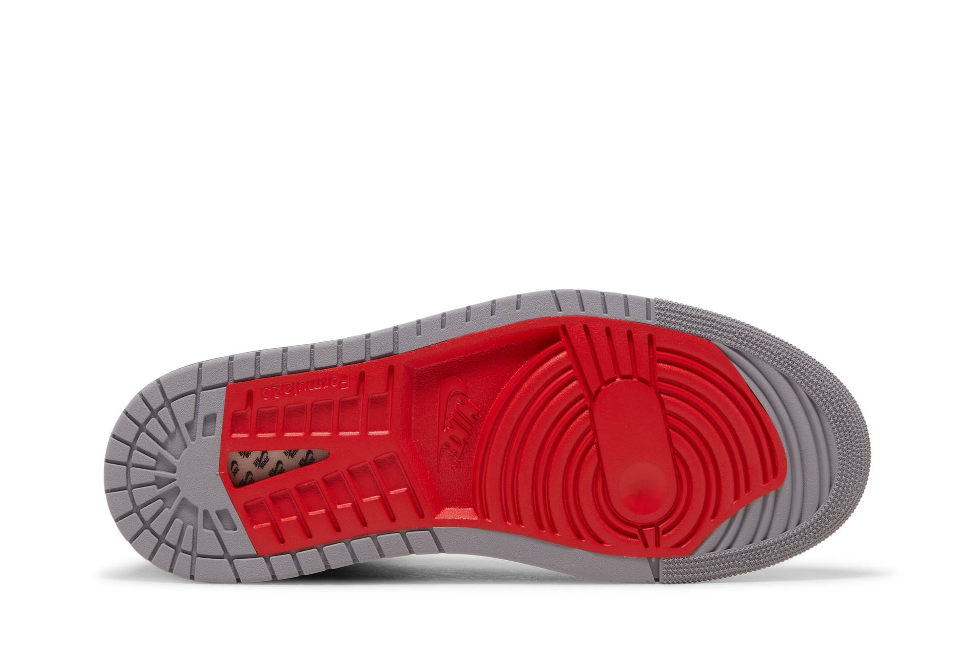 Air Jordan 1 High Zoom Comfort 2 'Cement Fire Red' - 4