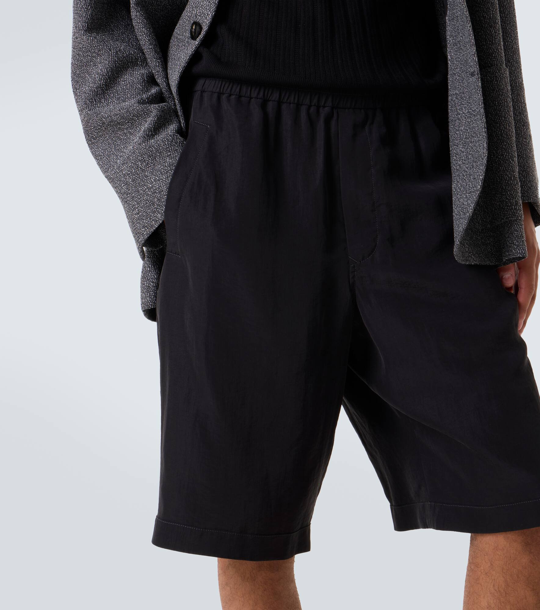 Canvas Bermuda shorts - 5