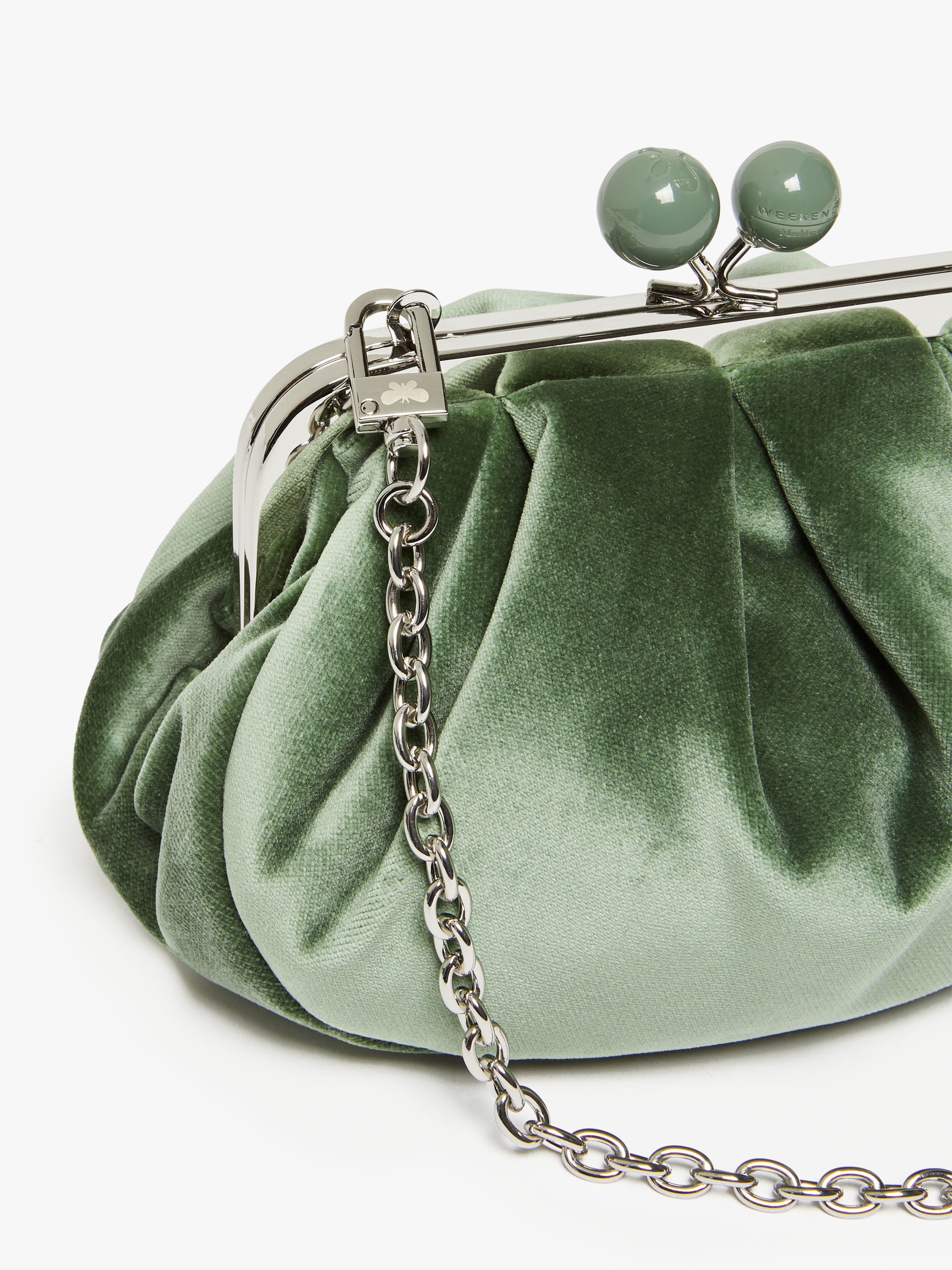 CAVOUR Small velvet Pasticcino Bag - 4