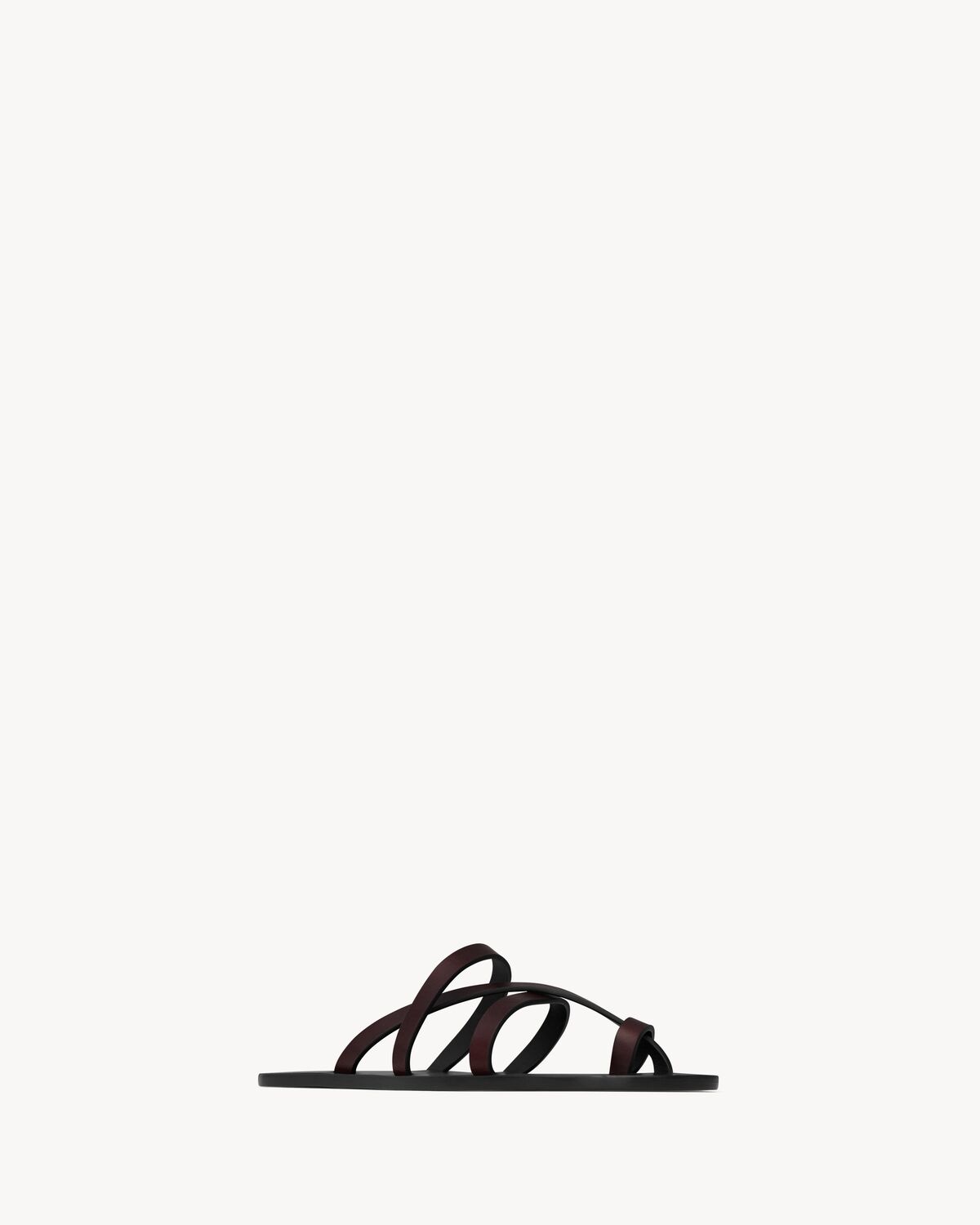 CULVER SLIDES IN SMOOTH LEATHER - 3
