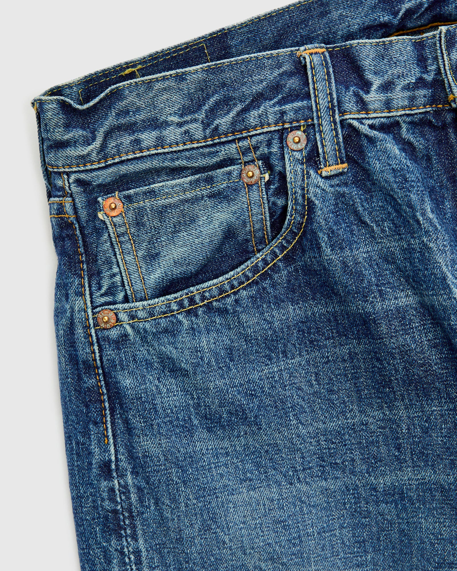 105 "2 Year Wash" 13.5oz Selvedge Denim - Standard Fit - 7