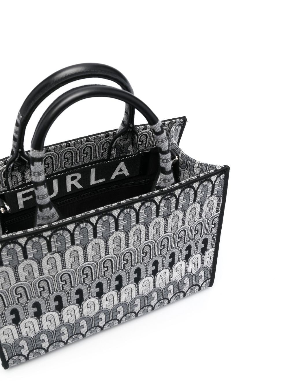jacquard-print tote bag - 5