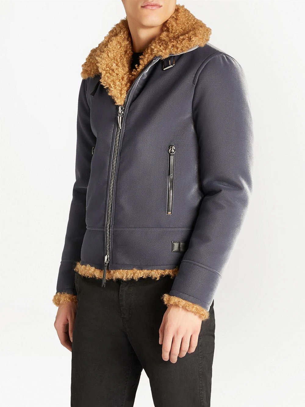 Robin faux-shearling lined jacket - 3