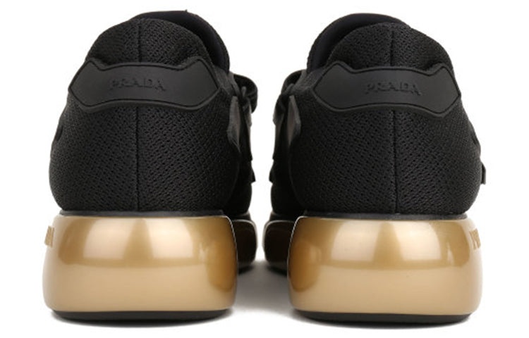 (WMNS) PRADA Cloudbust Sneakers 'Black Gold' 1E293I_3K7I_F0J05 - 4