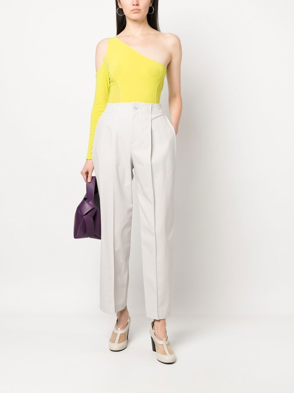 one-shoulder top - 2