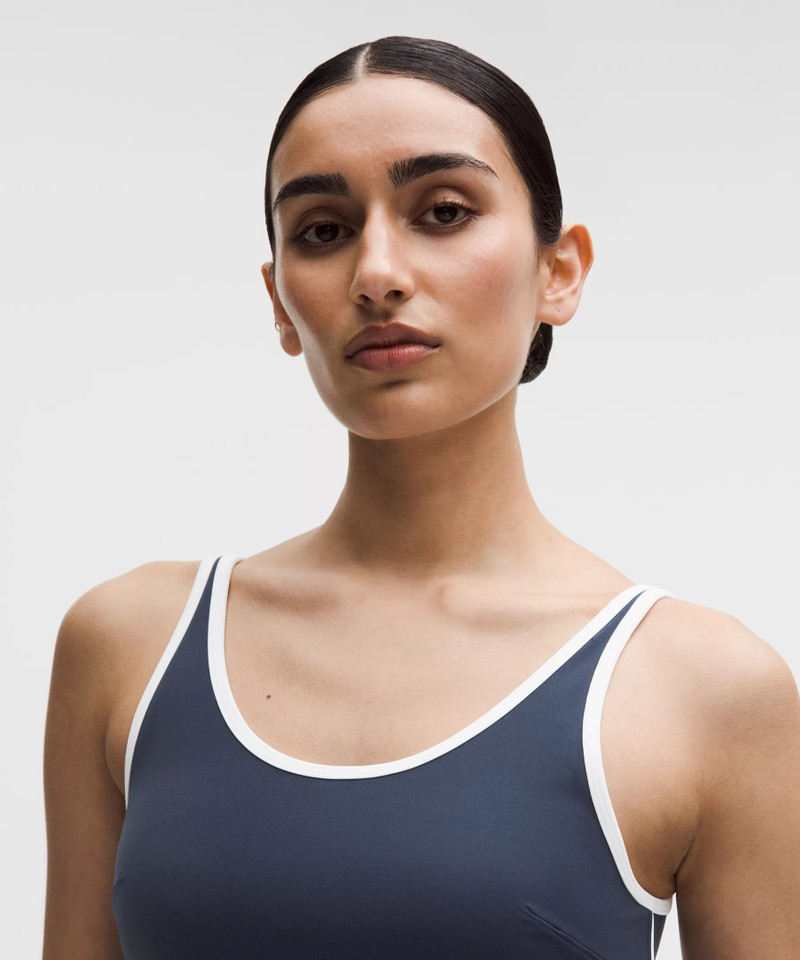 Scoop-Neck Cutout Tennis Tank Top *Medium Support, B/C Cup 4