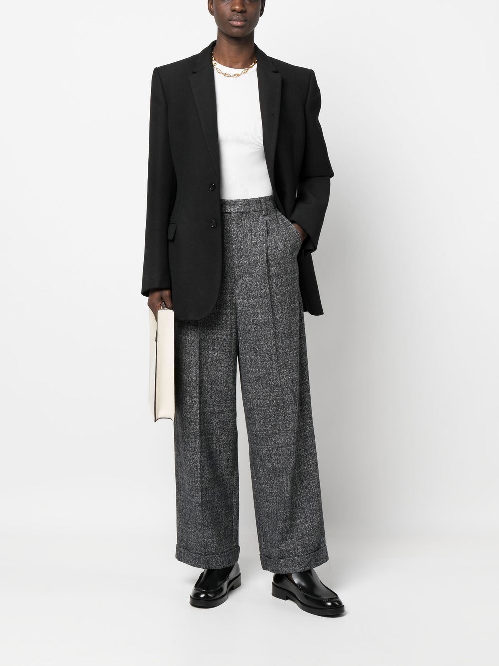 straight-leg trousers - 2