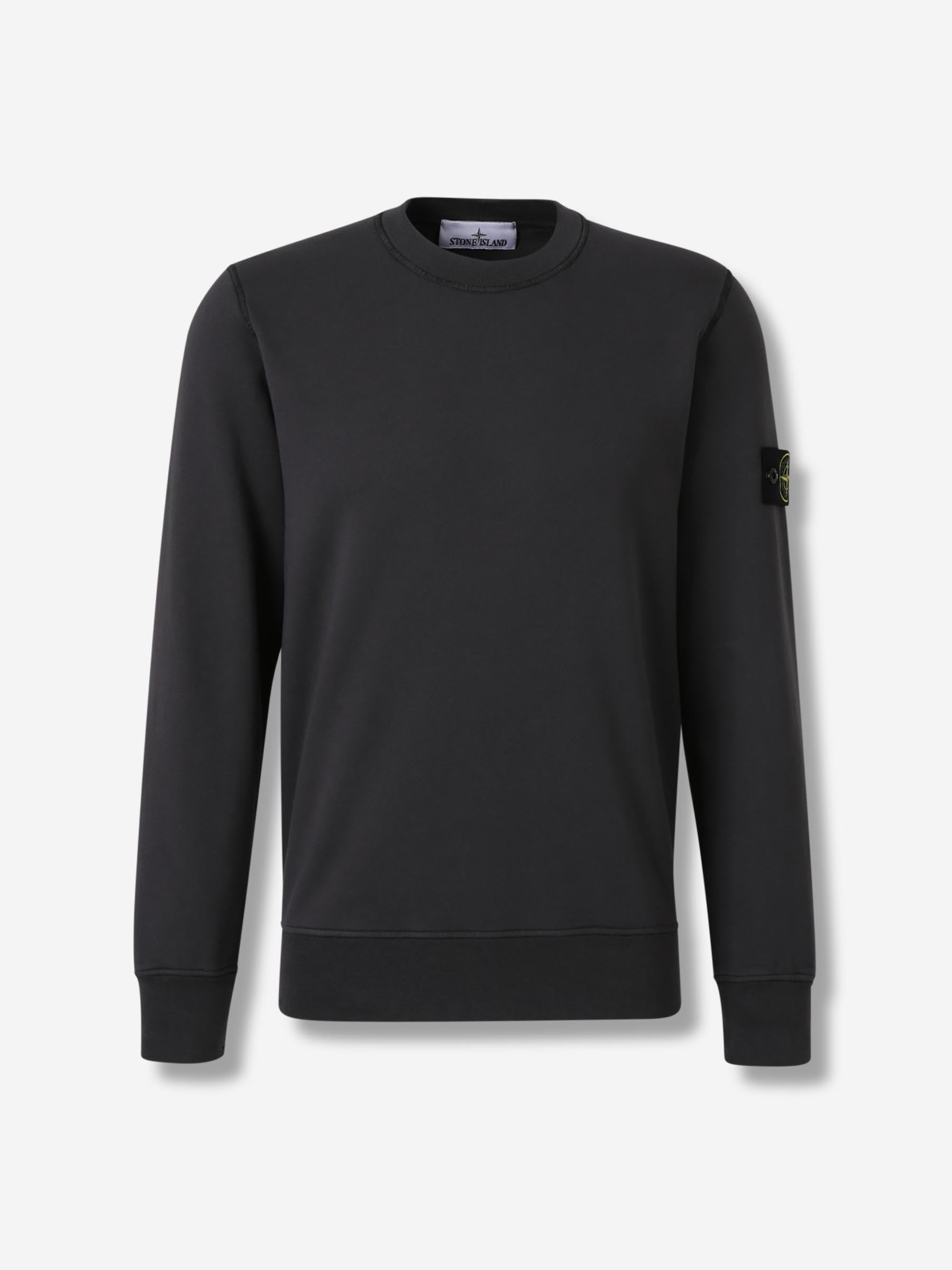 ROUND NECK SWEATSHIRT - 1