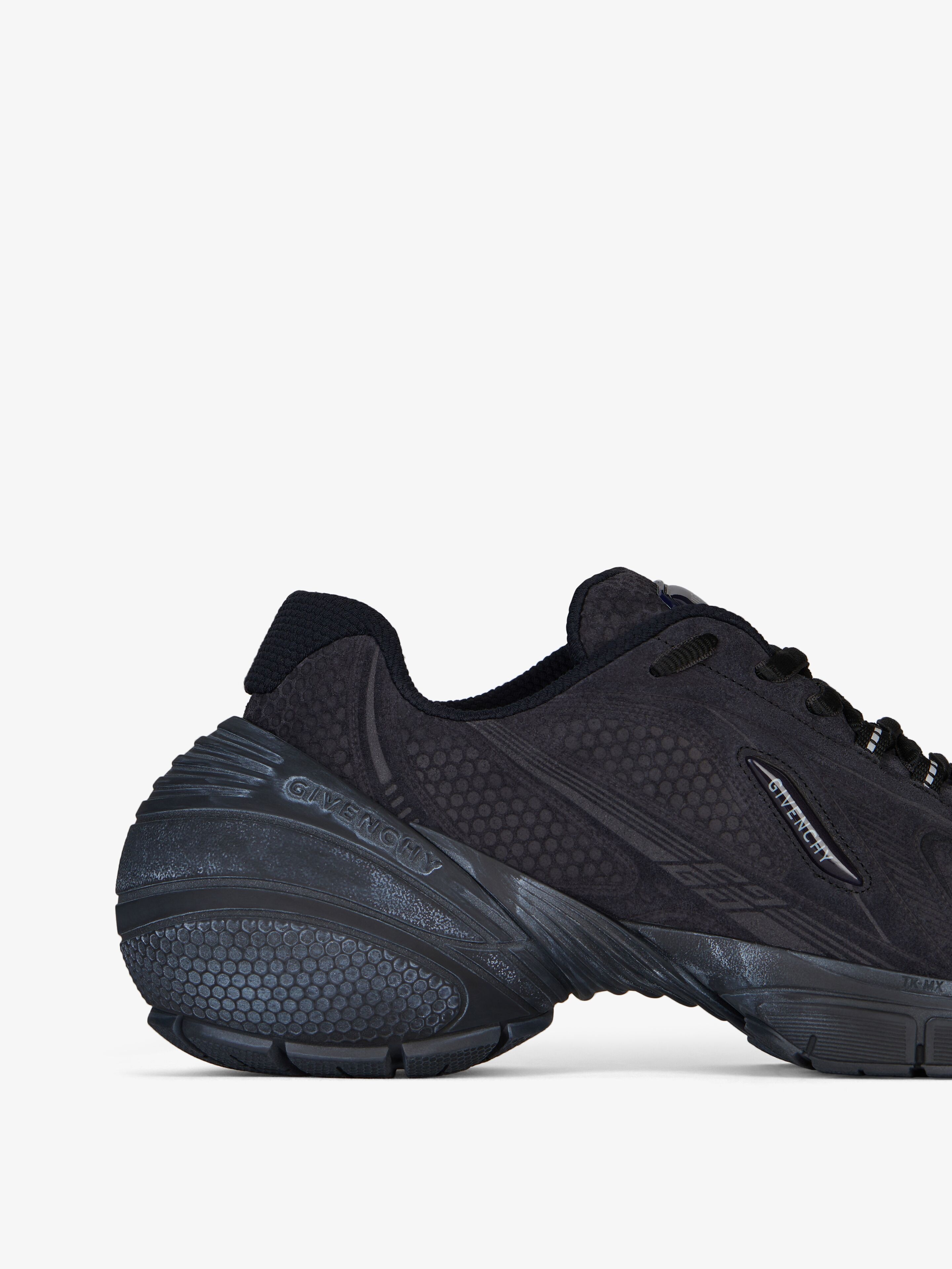 TK-MX RUNNER SNEAKERS IN SUEDE WITH USED EFFECT - 6