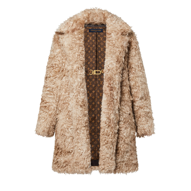 Oversized Faux Fur Coat 1