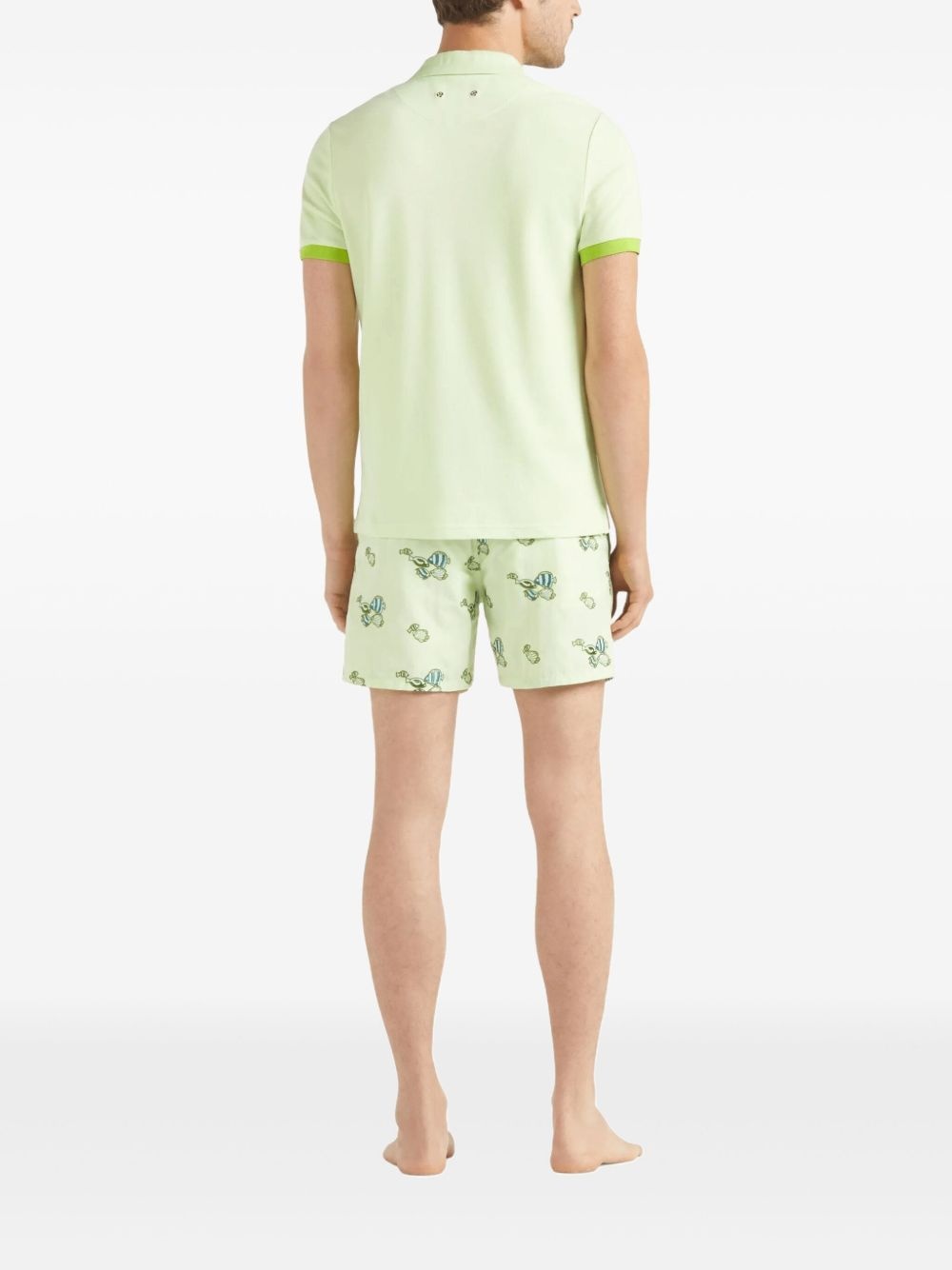 cotton piqué T-shirt - 3