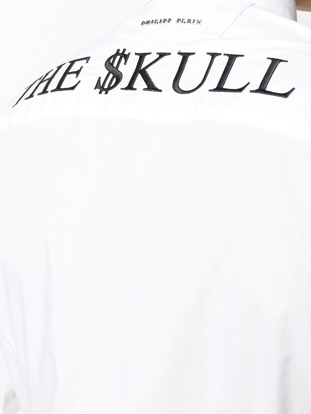 outline skull shirt  - 5