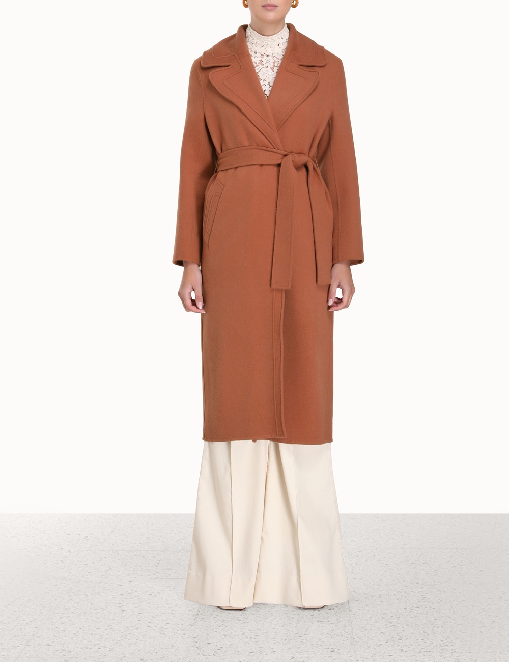 WONDERLAND BARREL COAT - 2