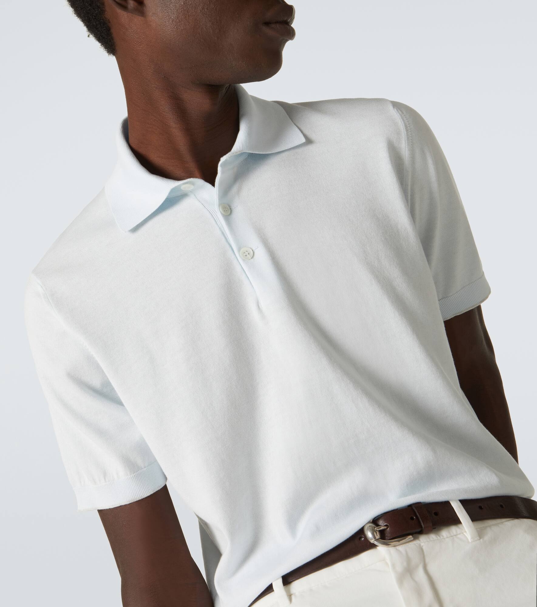 Cotton polo shirt - 5