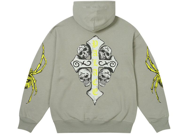 PALACE Palace TGF Hood Grey outlook