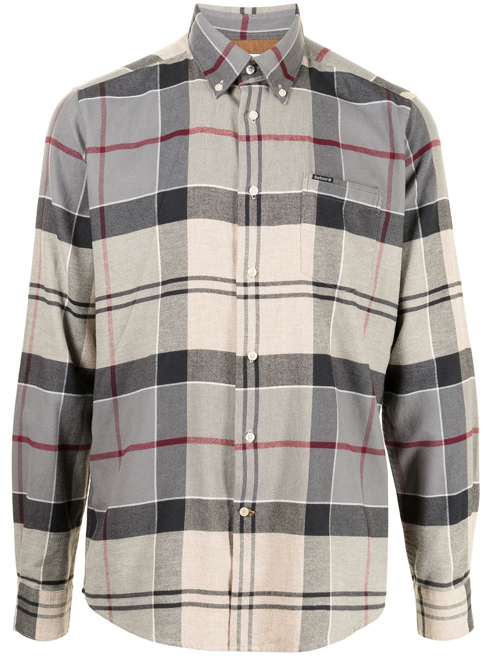 Eddert check-print shirt - 1