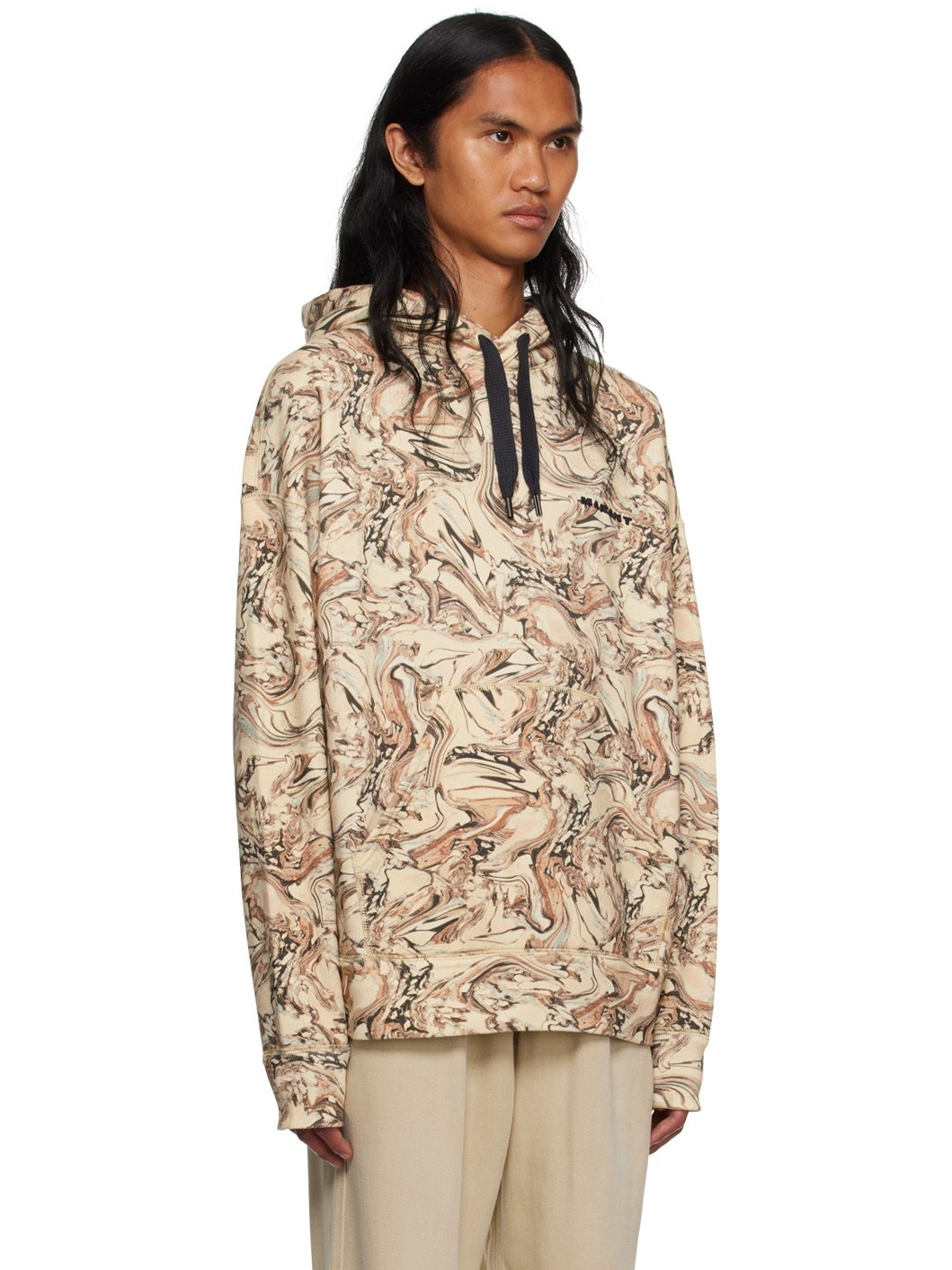 Beige Marvin Hoodie - 2
